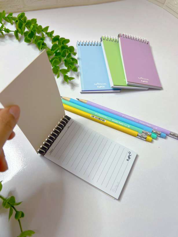دفترچه پاستیلی خط دار