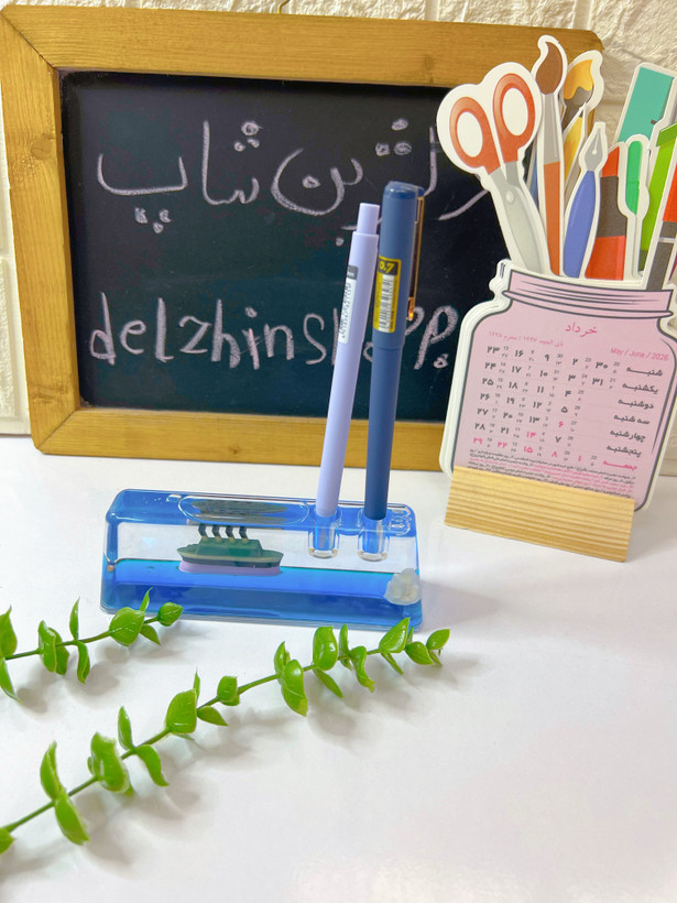 جاقلمی رومیزی کشتی معلق