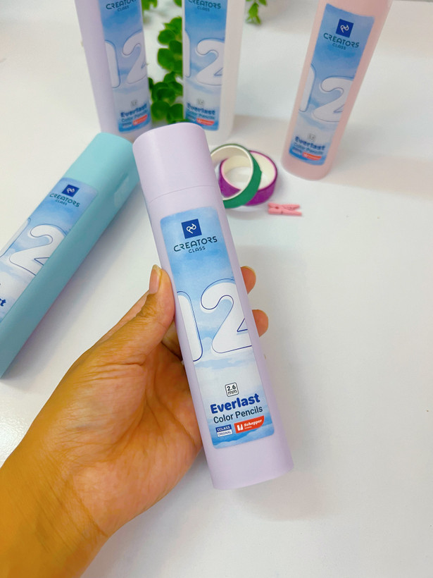 مداد رنگی اتودی ۱۲ رنگ سی کلاس everlast