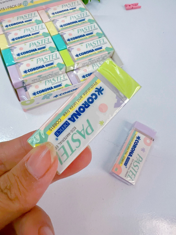 پاک کن پاستیلی سایز بزرگ corona